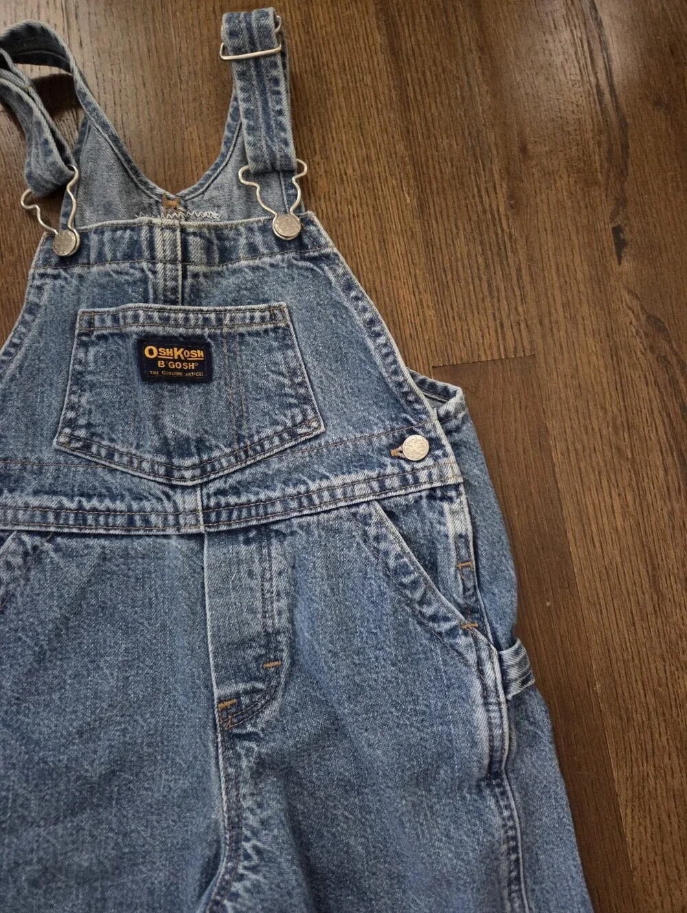 Vrg Oshkosh Boys 24M Denim Overalls